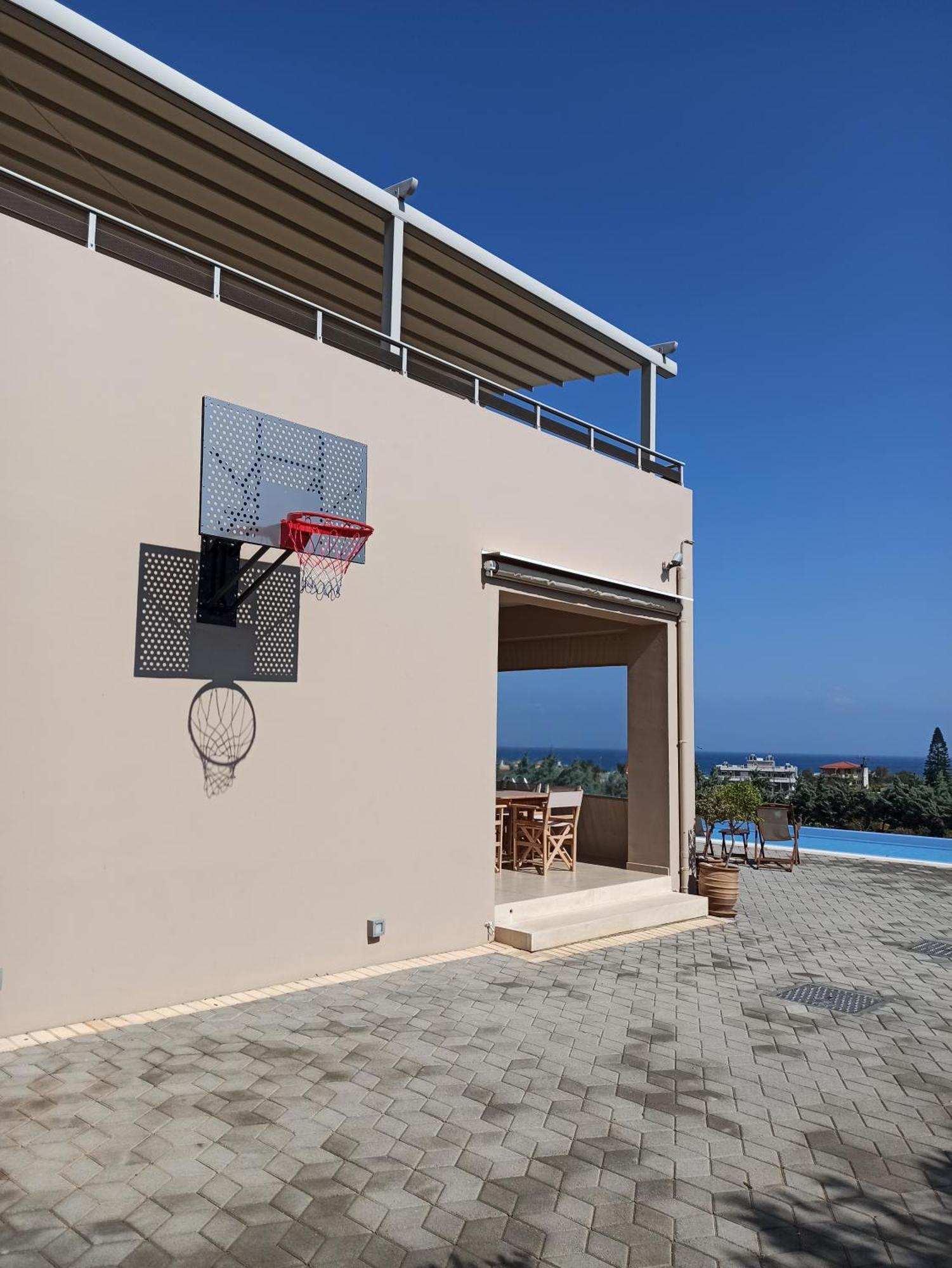 Four Seasons Private Villa - Seaview - Big Heated Pool - Gym - Sport Activities ゴウヴァイ エクステリア 写真