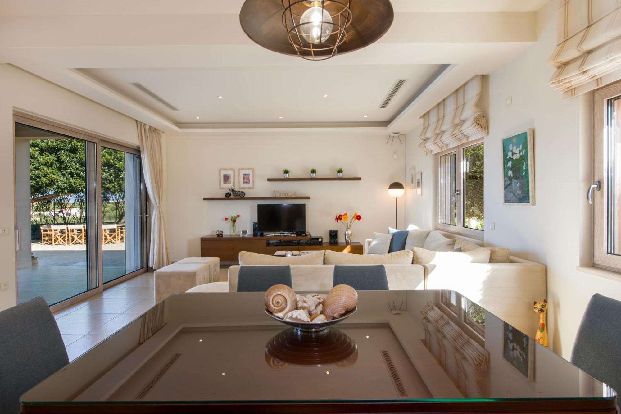 Four Seasons Private Villa - Seaview - Big Heated Pool - Gym - Sport Activities ゴウヴァイ エクステリア 写真